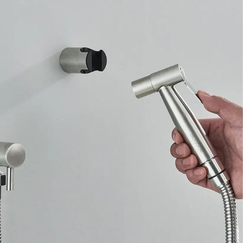 Handheld Bidet Sprayer Set with Hose and Wall Mount