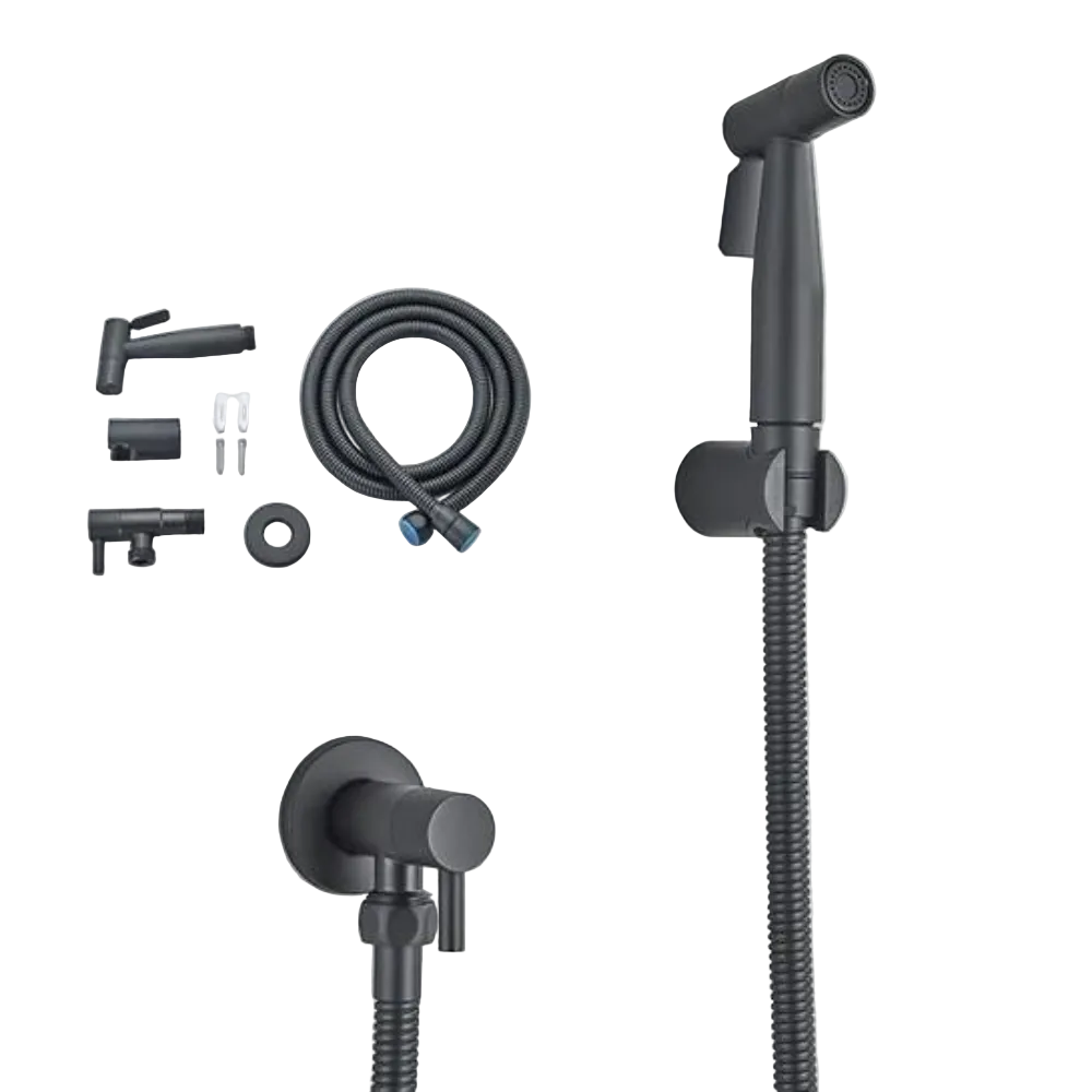 Handheld Bidet Sprayer Set with Hose and Wall Mount