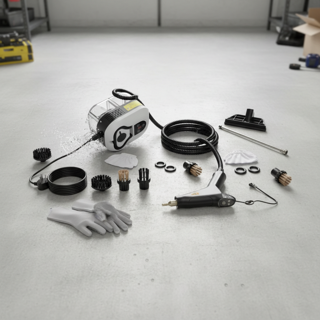 High-Pressure Steam Cleaner for Deep Cleaning and Powerful Sanitizing