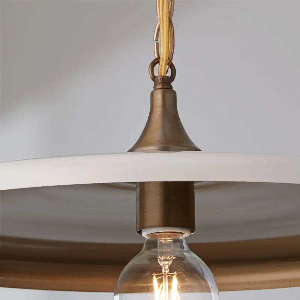 Industrial Pendant Light with Minimalist Metal Shade