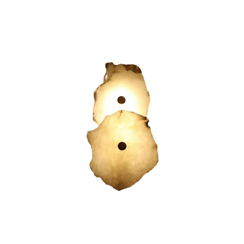Irregular Marble Wall Light with Modern Design
