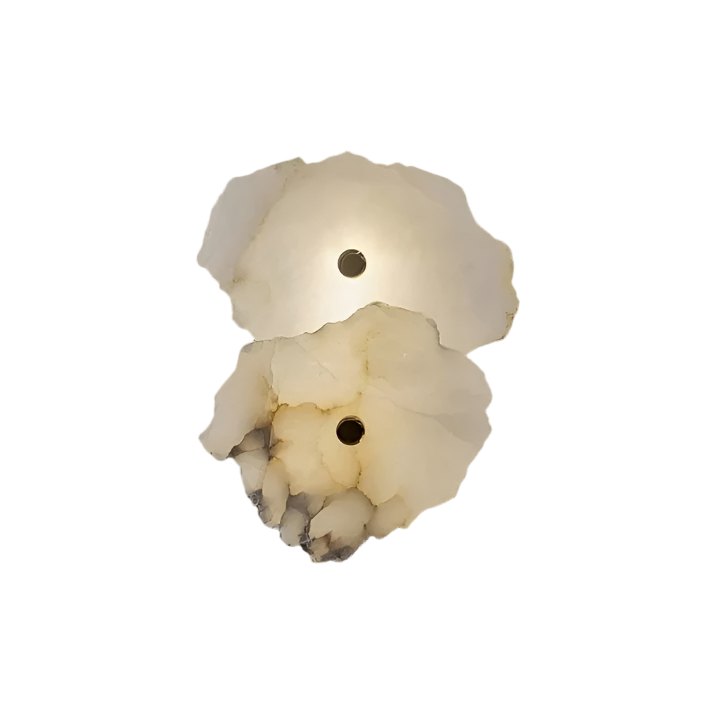 Irregular Marble Wall Light with Modern Design