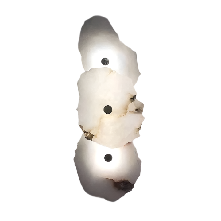 Irregular Marble Wall Light with Modern Design