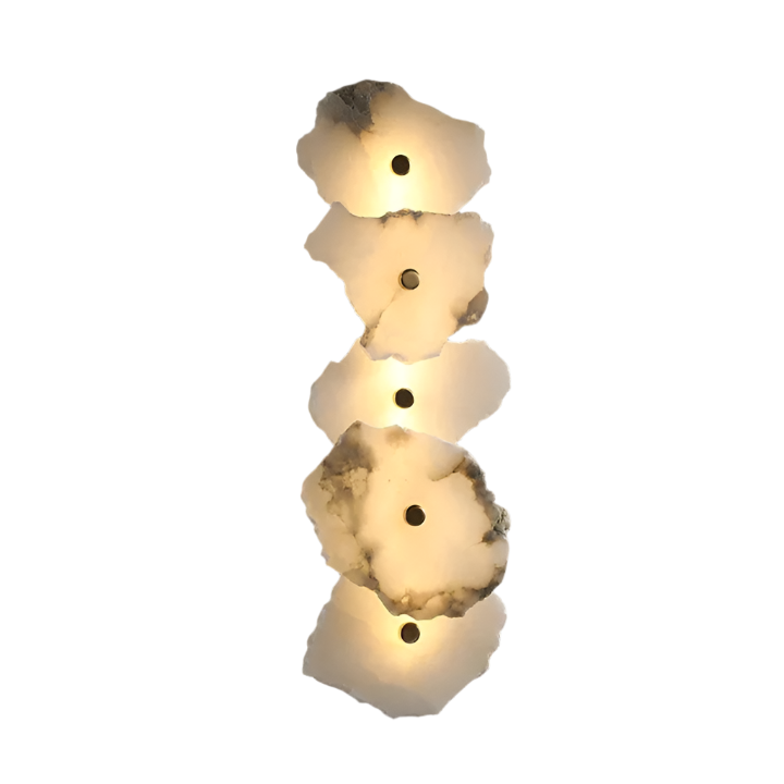 Irregular Marble Wall Light with Modern Design