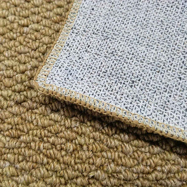 Jute Entry Door Mat with Natural Woven Texture