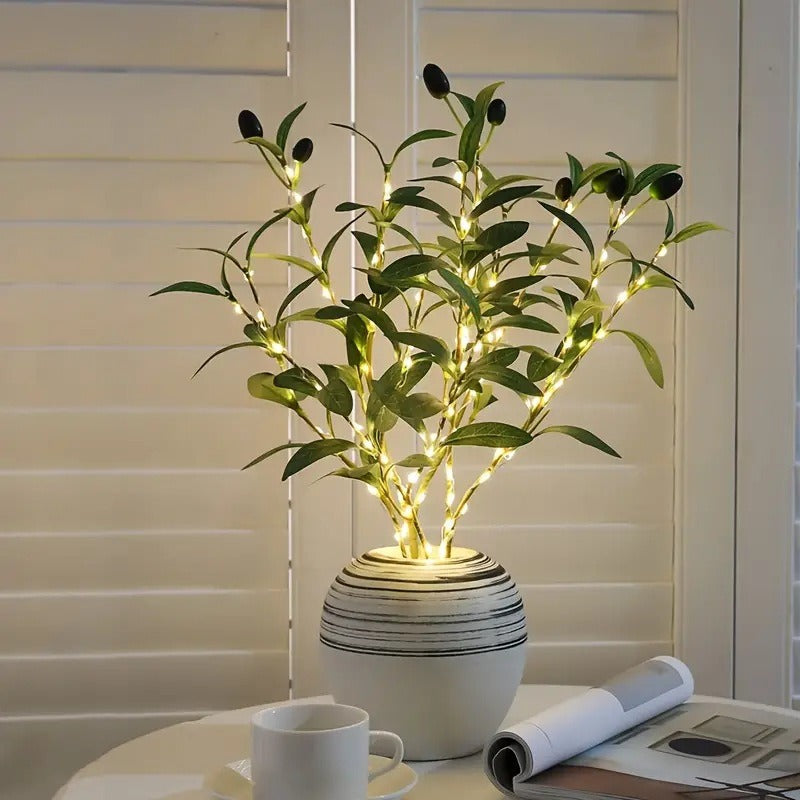 LED Blossom Branch Lights with Warm Ambient Glow