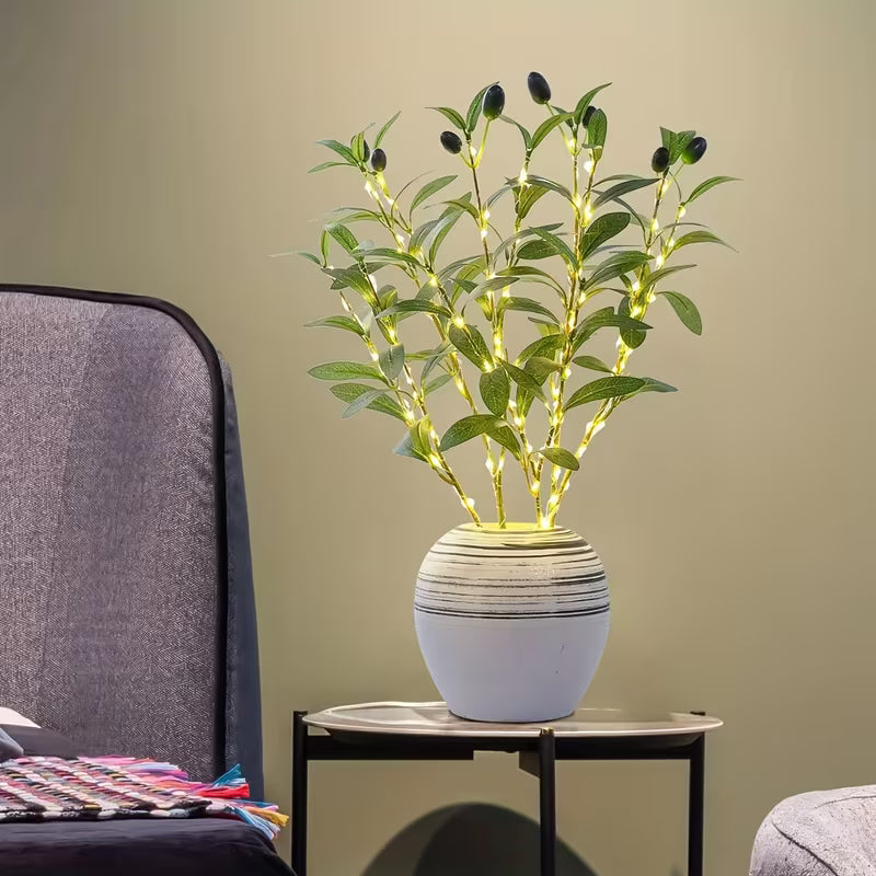 LED Blossom Branch Lights with Warm Ambient Glow