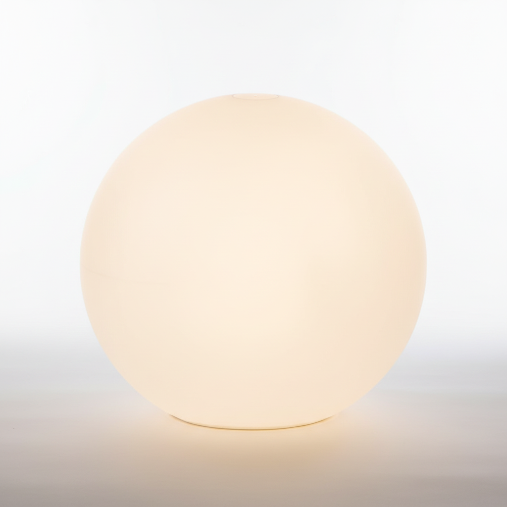 LED Globe Light with Rechargeable Color Glow