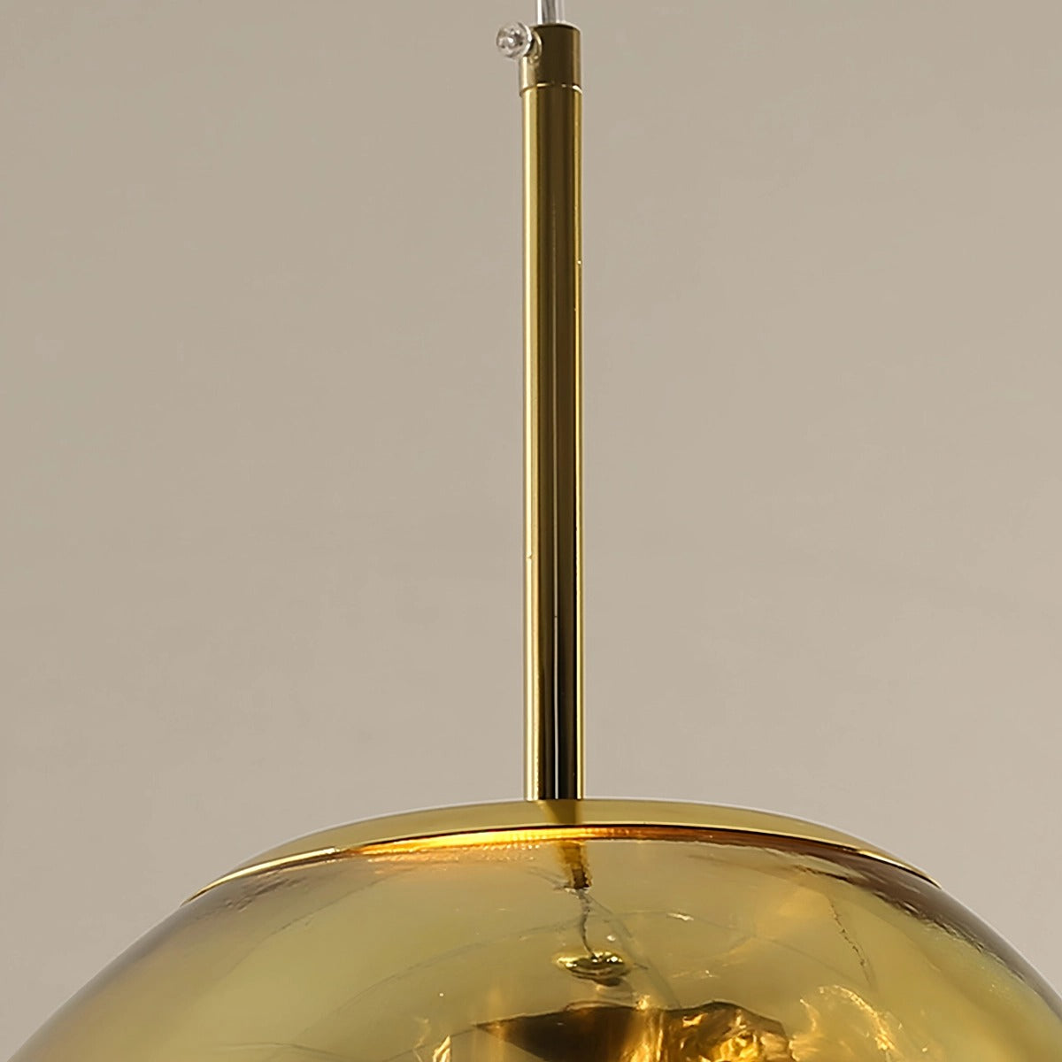 Lava Glass Pendant Light with Sculptural Design