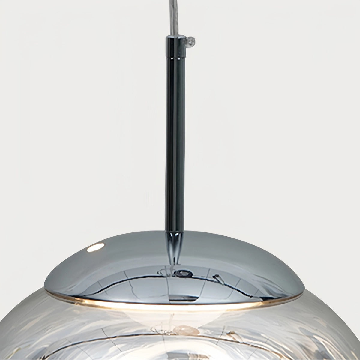 Lava Glass Pendant Light with Sculptural Design