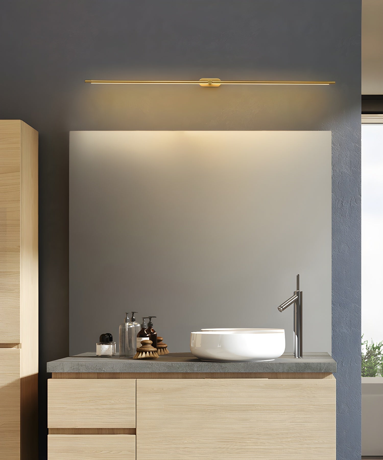 Linear LED Wall Light with Minimalist Design