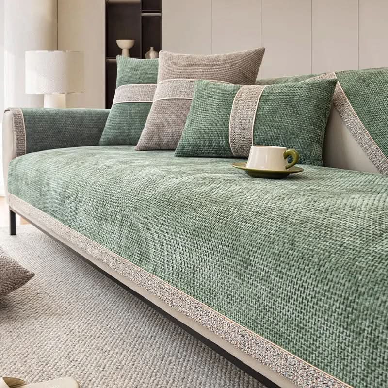 LinenLux Sofa Cover for Elegant Protection and Everyday Comfort