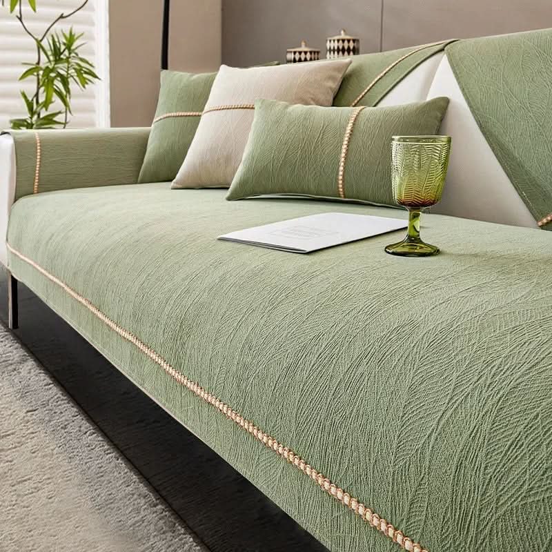 LinenLux Sofa Cover for Elegant Protection and Everyday Comfort