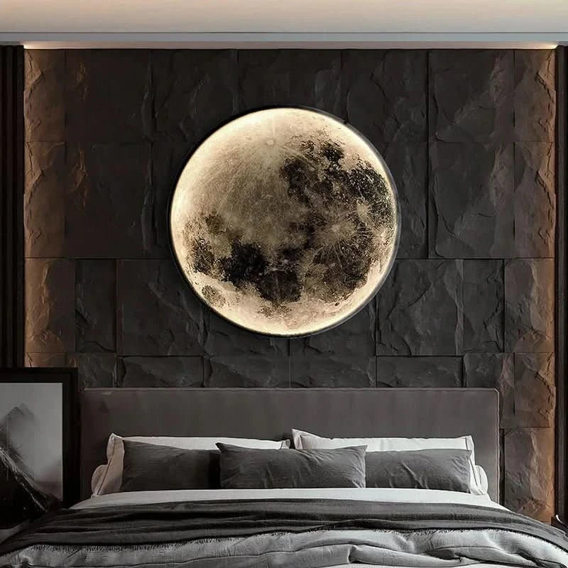 Luna Glow | Moon Wall Lamp with Ambient LED Light