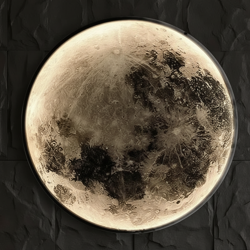 Luna Glow | Moon Wall Lamp with Ambient LED Light