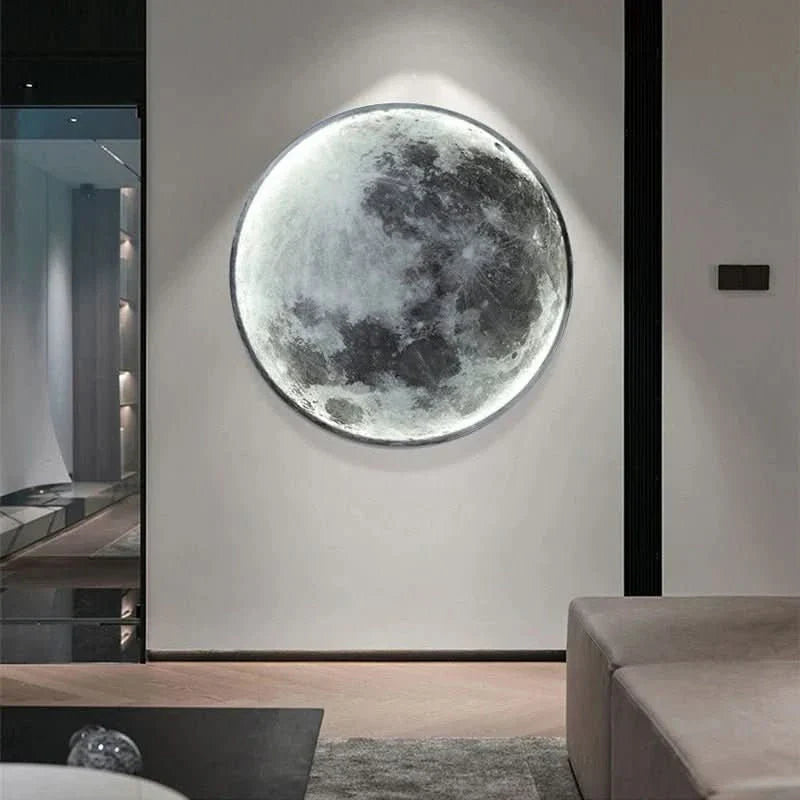 Luna Glow | Moon Wall Lamp with Ambient LED Light