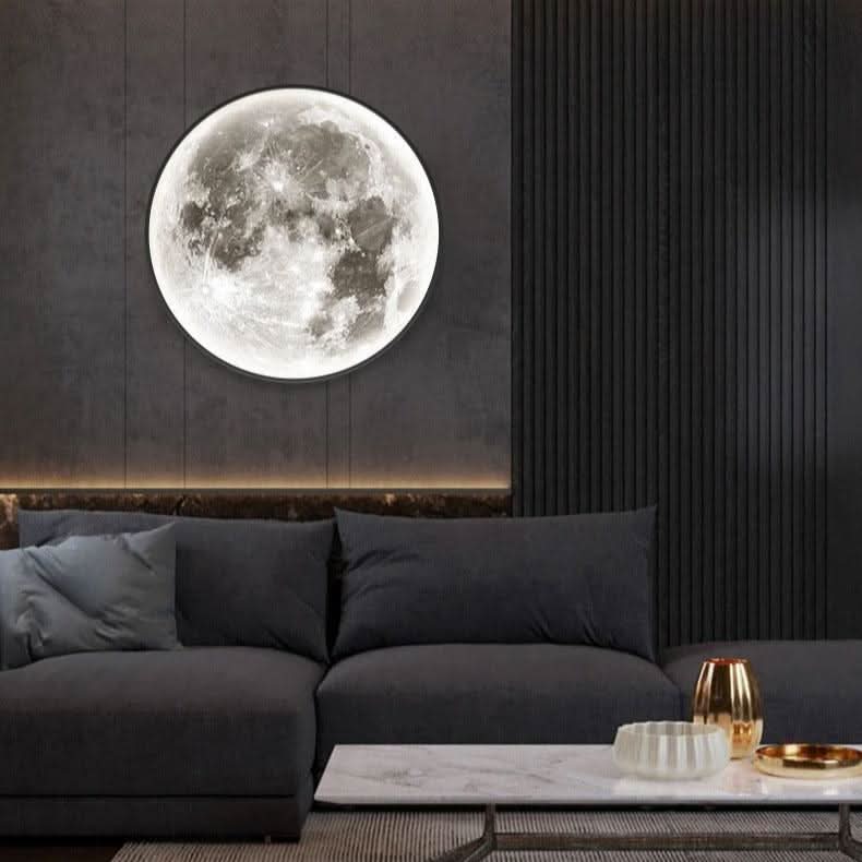 Luna Glow | Moon Wall Lamp with Ambient LED Light
