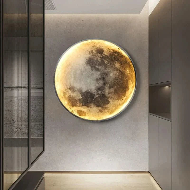Luna Glow | Moon Wall Lamp with Ambient LED Light