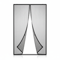 Magnetic Soft Gauze Mesh Door Curtains with Auto Close