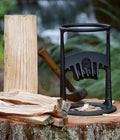 Manual Firewood Kindling Splitter for Safe and Easy Wood Cutting