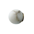 Marble Globe Wall Light with Japandi Style