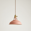 Metal Pendant Light with Dome Shade