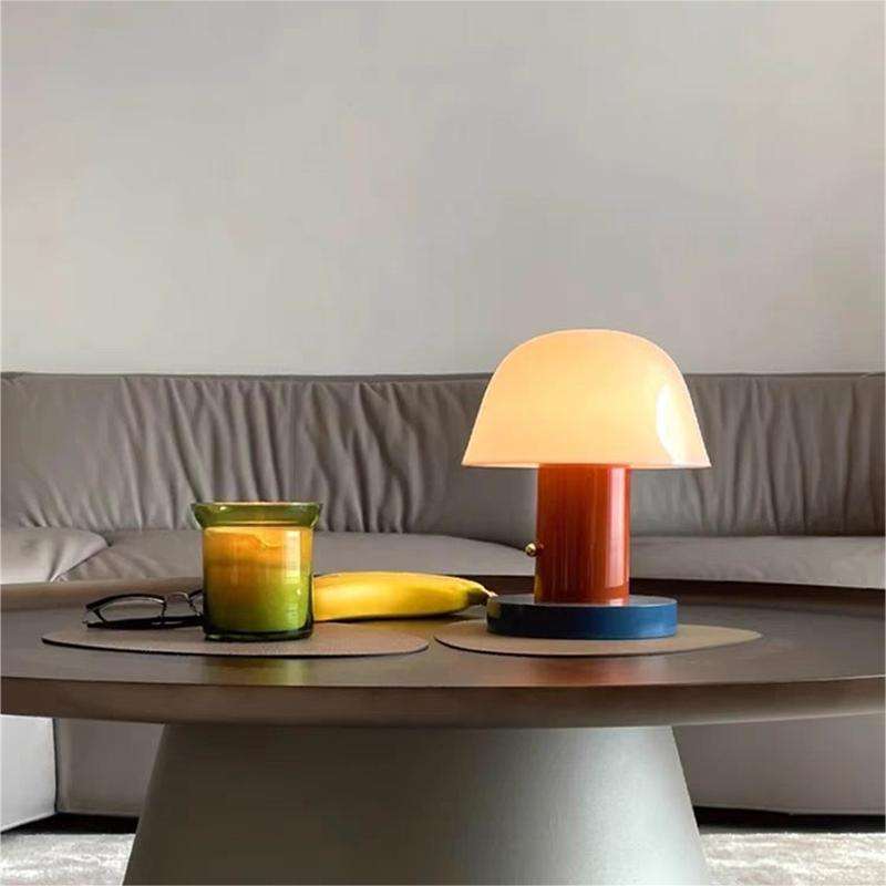 Mini Mushroom Table Lamp with Touch Dimming