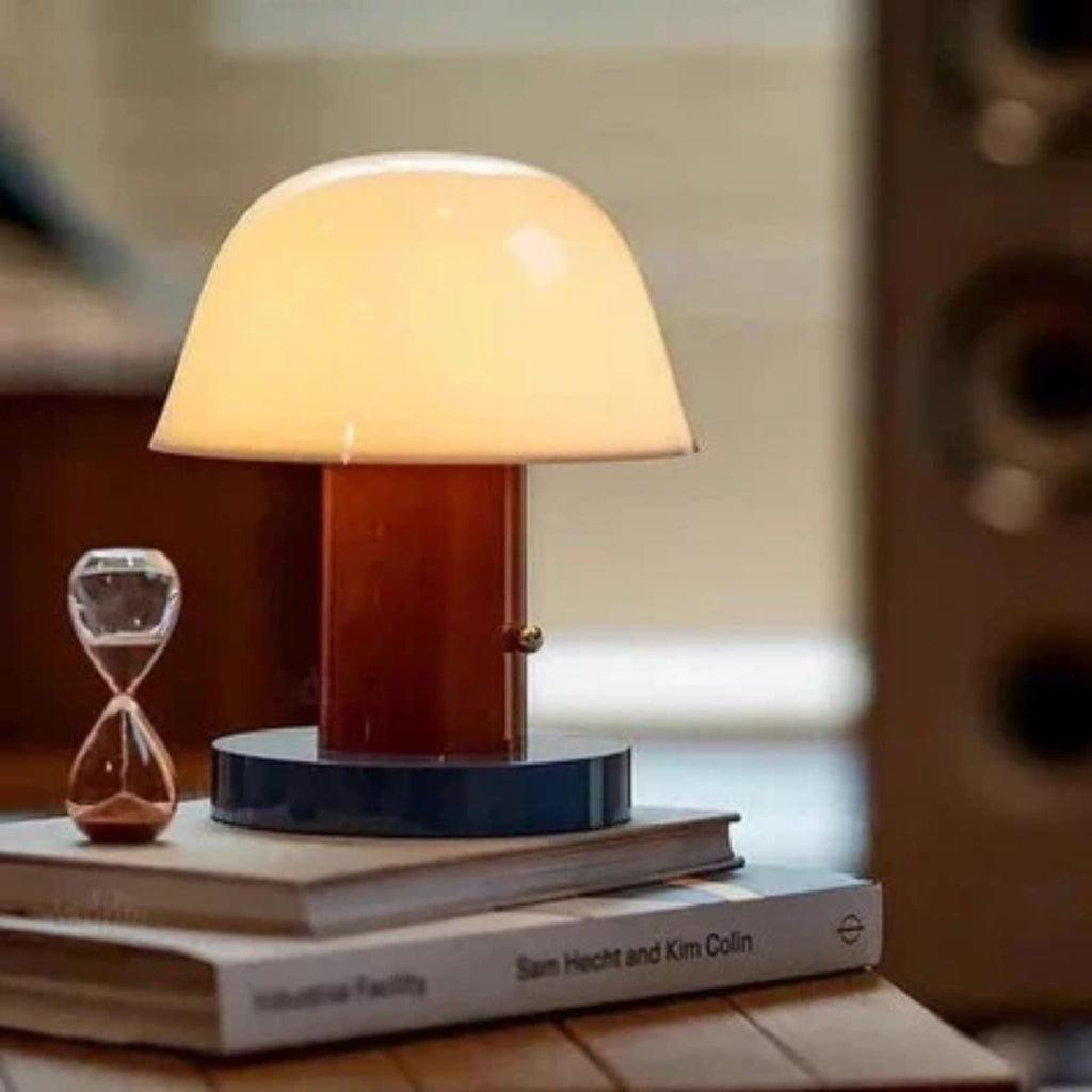Mini Mushroom Table Lamp with Touch Dimming