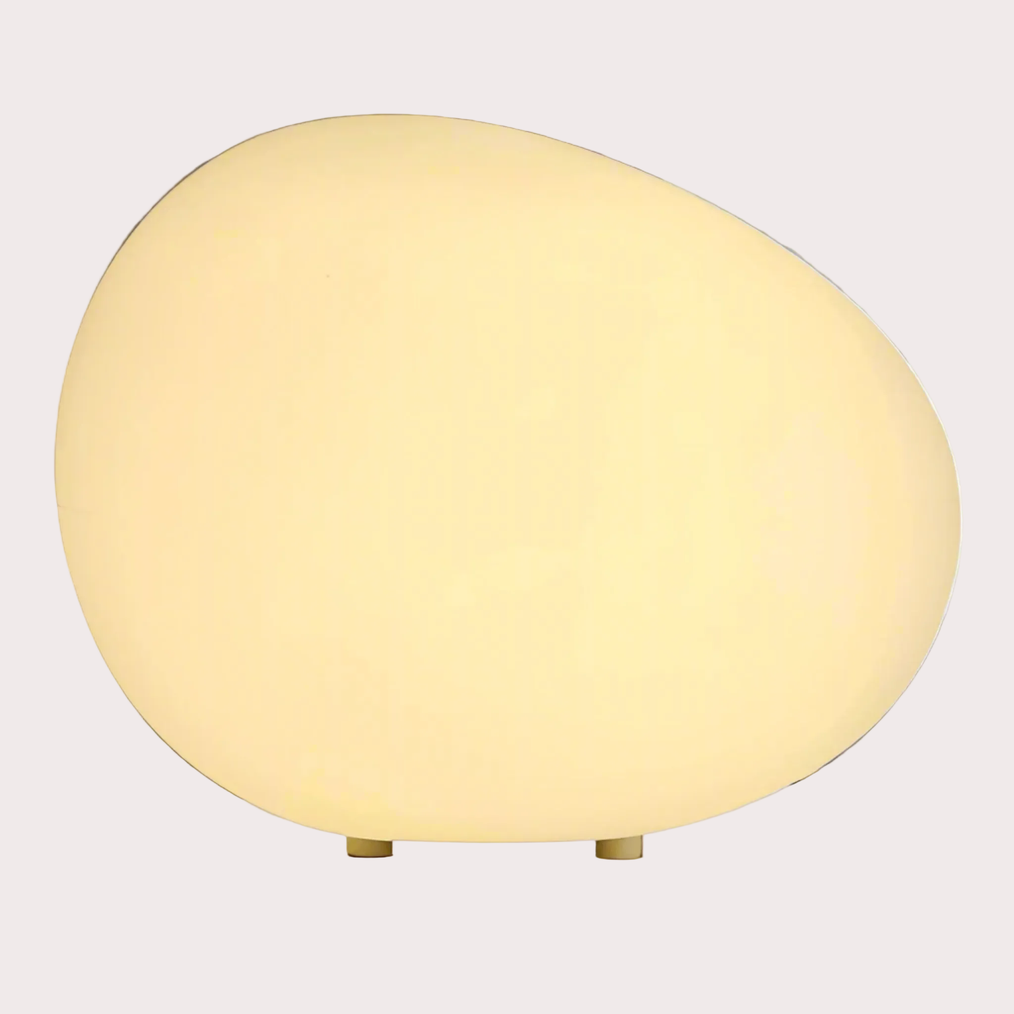 Minimal White Table Lamp with Soft Glow Design