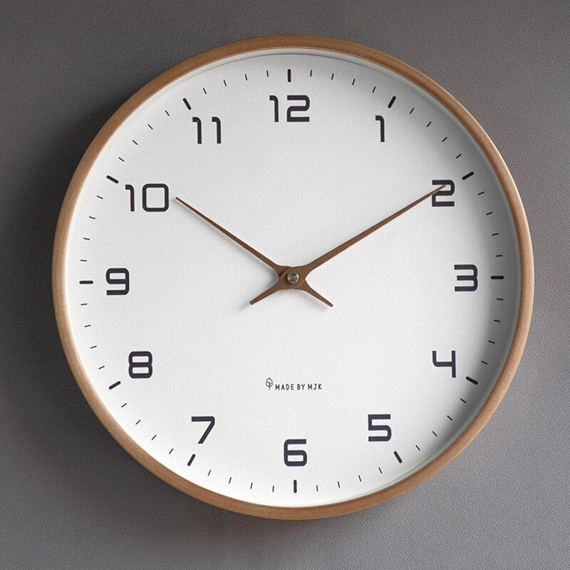 Minimalist Wall Clock for Calm and Modern Living Spaces