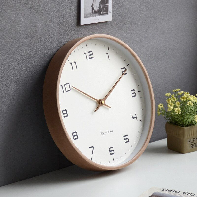 Minimalist Wall Clock for Calm and Modern Living Spaces