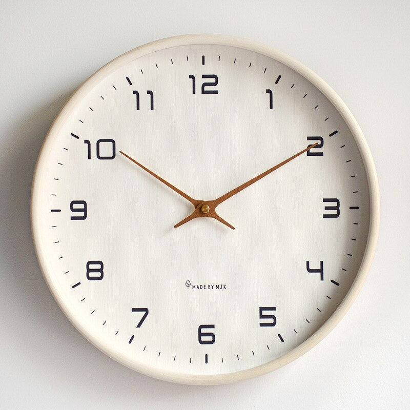 Minimalist Wall Clock for Calm and Modern Living Spaces
