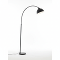 Modern Arc Floor Lamp with Metal Shade