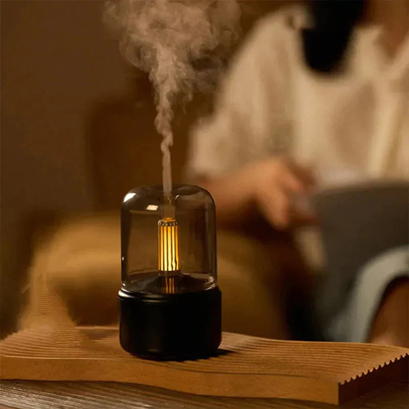 Modern Aromatherapy Diffuser with LED Light for Relaxing Ambience