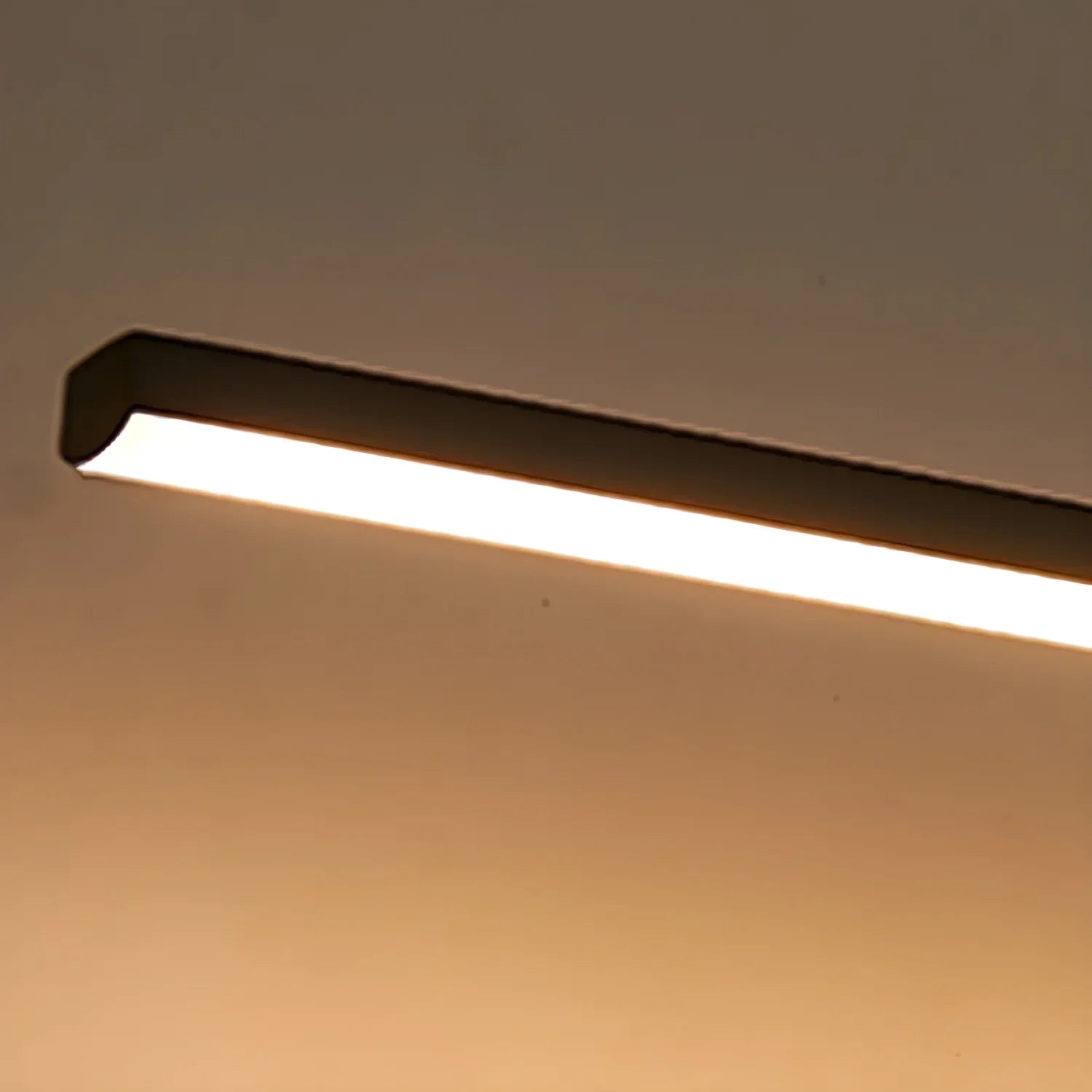 Modern Black & Gold Vanity Mirror Wall Light with LED Bar