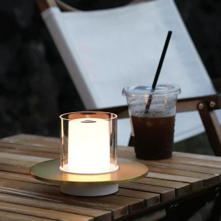 Modern Candle Warmer Lamp with Glass Cover