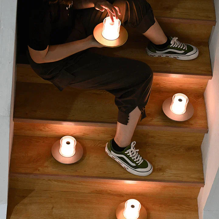 Modern Candle Warmer Lamp with Glass Cover