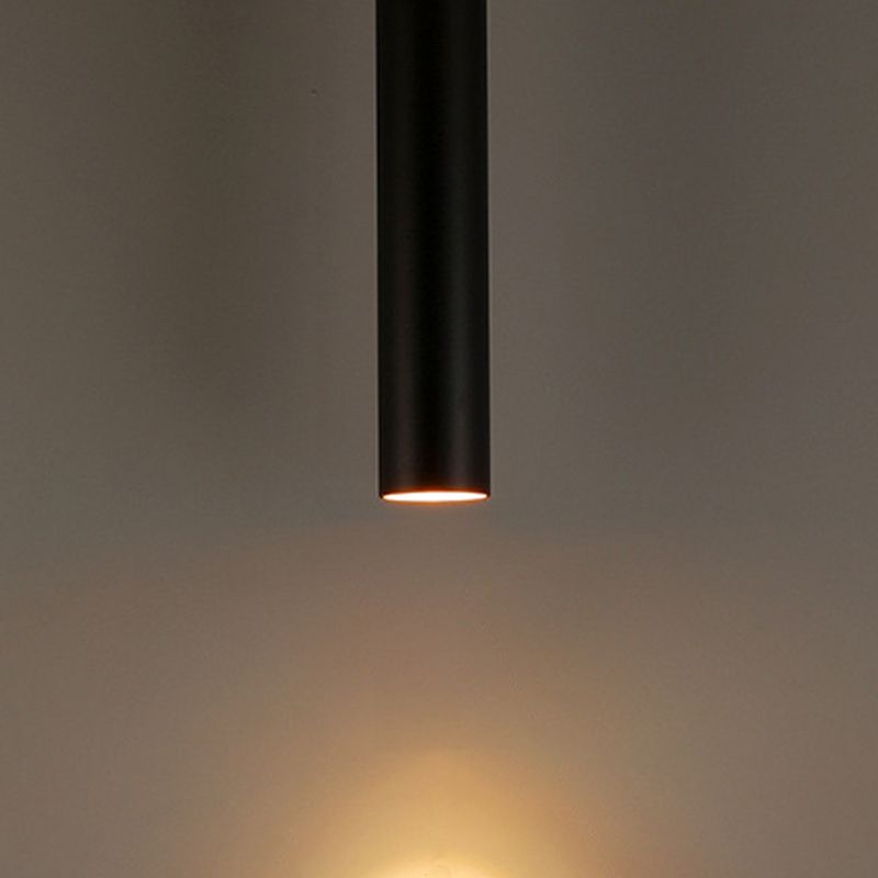 Modern Cylinder Pendant Light with Minimalist Tube Design