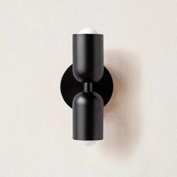 Modern Garden Wall Light with Dual LED Glow