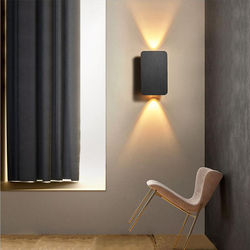 Modern Garden Wall Light with Up Down LED