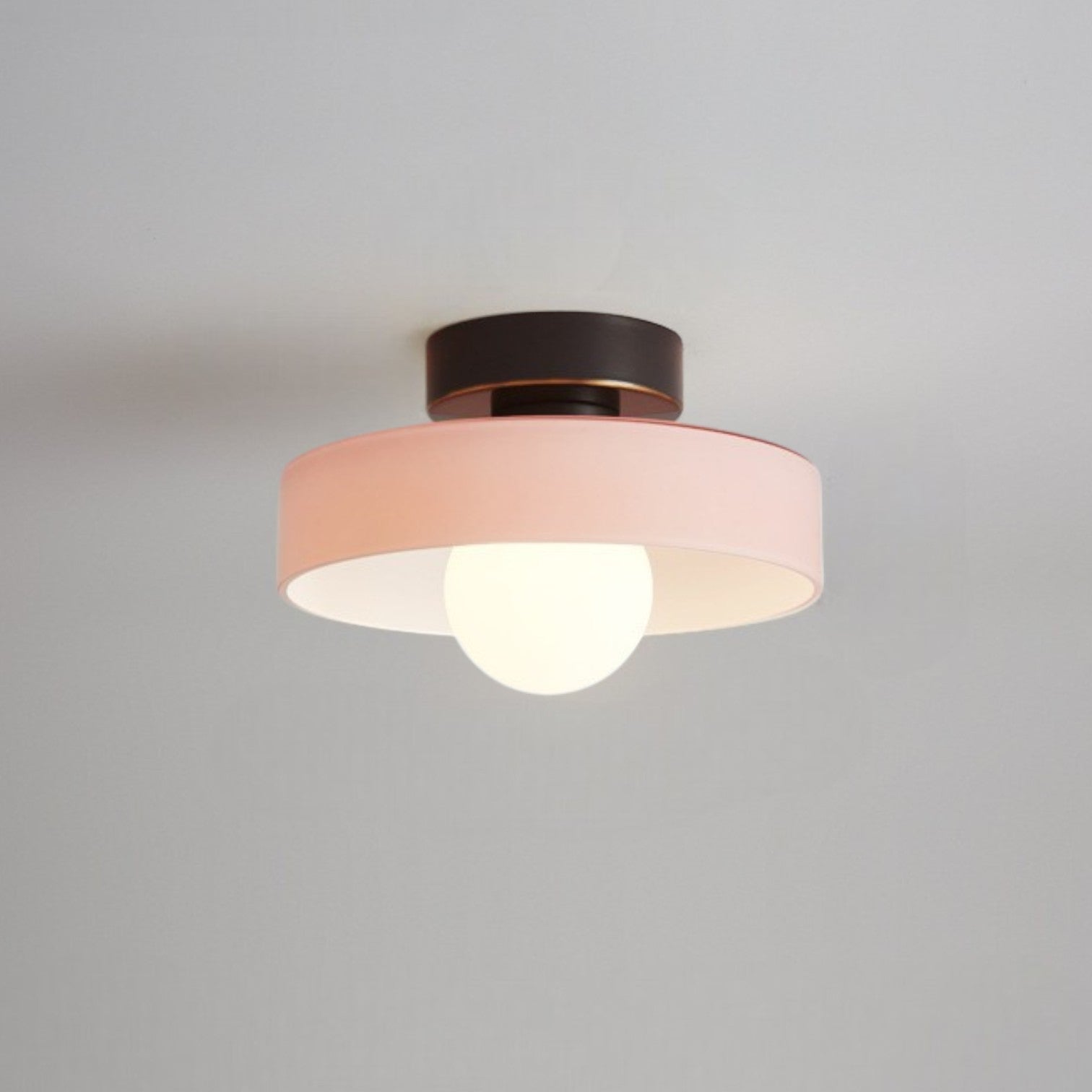 Modern Glass Ceiling Light with Bauhaus Style