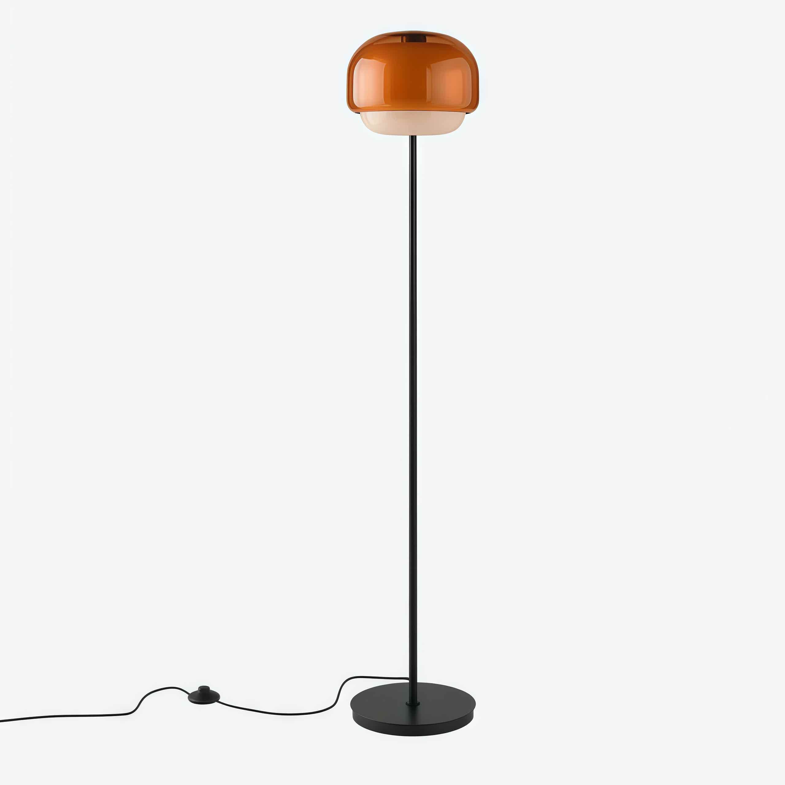 Modern Glass Floor Lamp for Elegant Ambient Lighting
