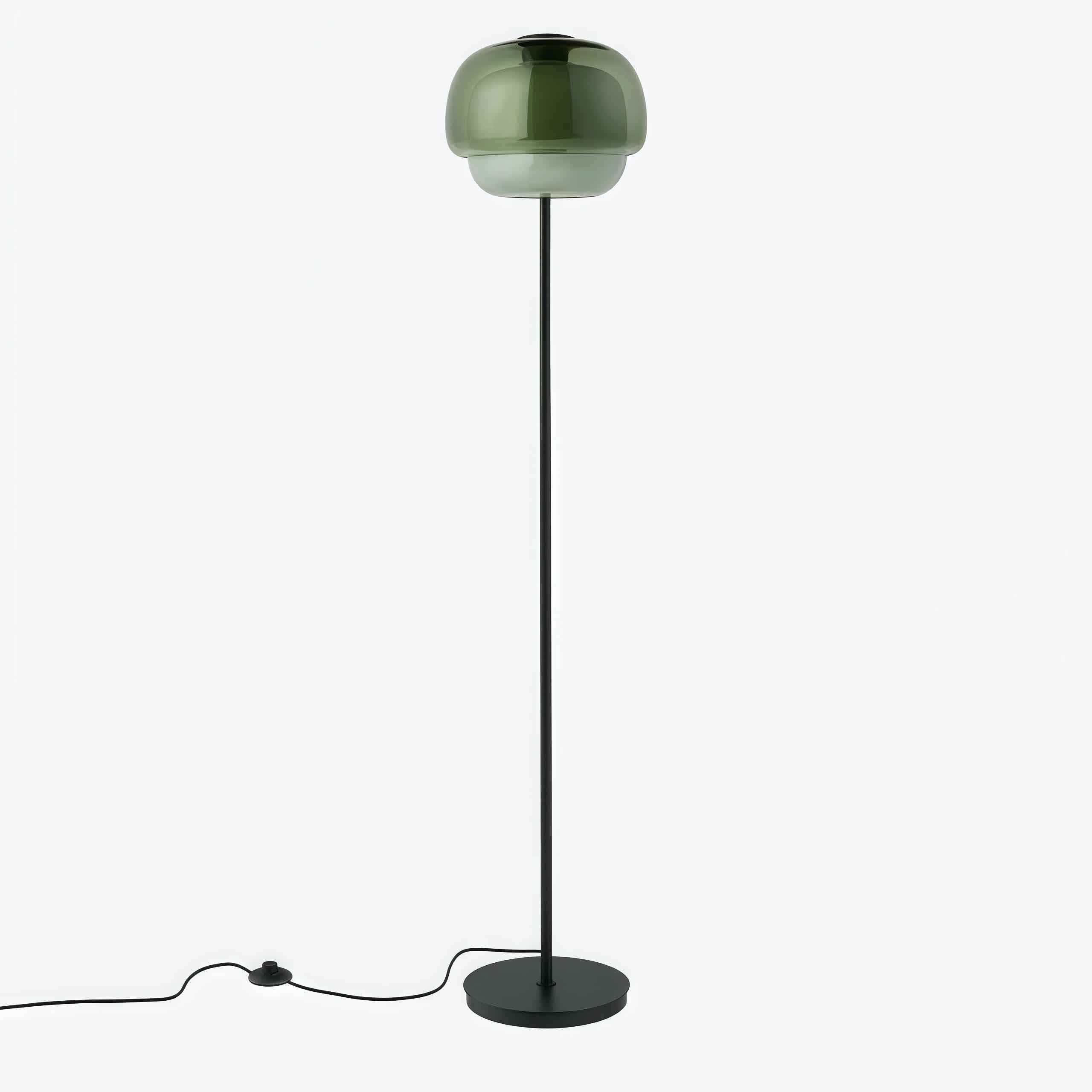 Modern Glass Floor Lamp for Elegant Ambient Lighting