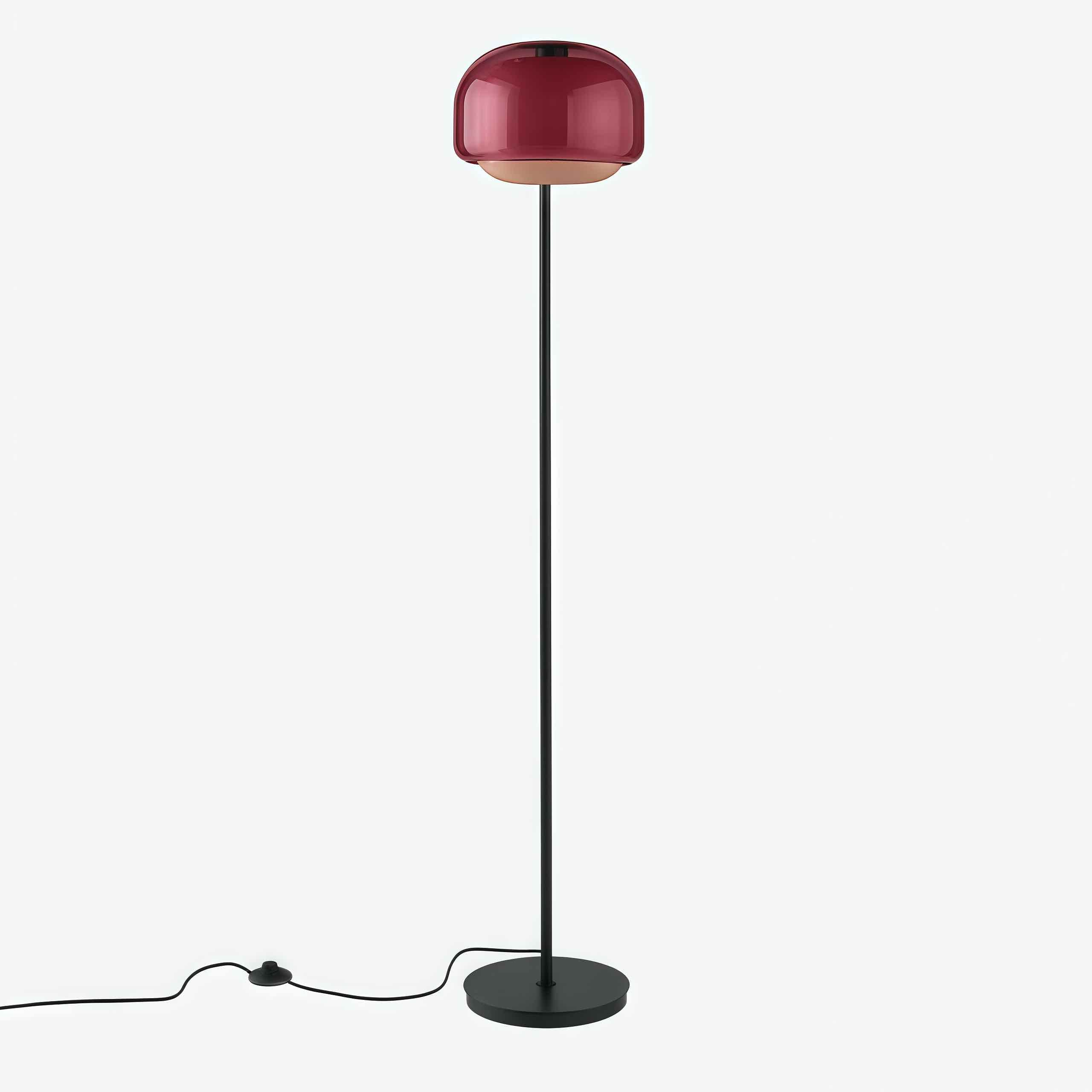 Modern Glass Floor Lamp for Elegant Ambient Lighting