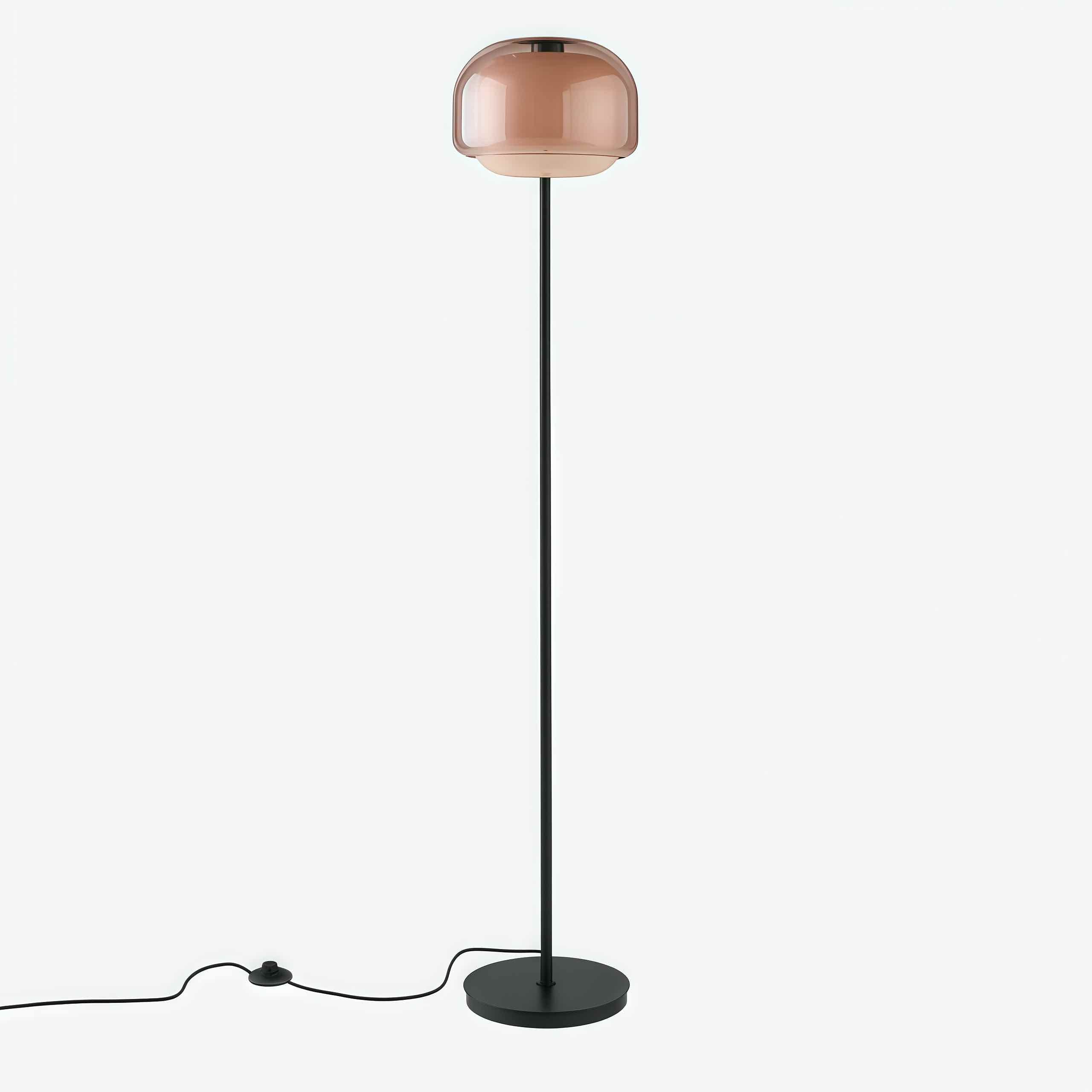 Modern Glass Floor Lamp for Elegant Ambient Lighting