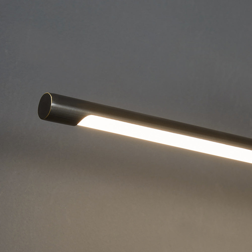 Modern Gold Vanity Mirror Wall Light with LED Bar