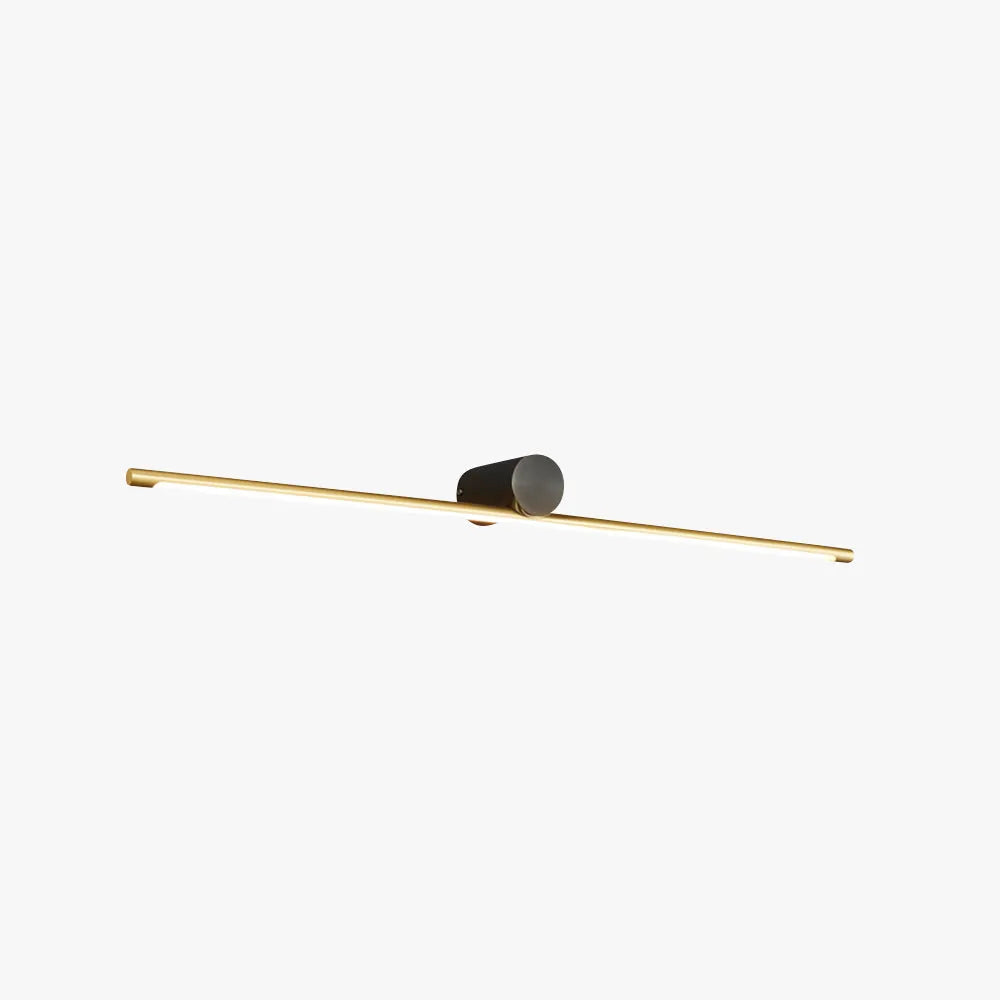 Modern Gold Vanity Mirror Wall Light with LED Bar