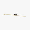 Modern Gold Vanity Mirror Wall Light with LED Bar