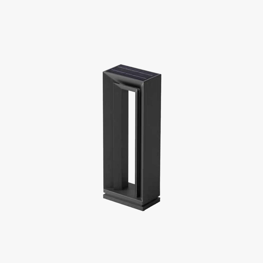Modern Hollow Frame Solar Exterior Lights for Pathways