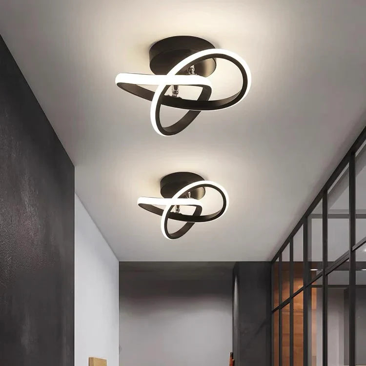 Modern Infinity Loop LED Ceiling Light